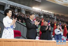 澳门星际官网中共中央总书记、国家主席习近平和夫人彭丽媛在朝鲜劳动党委员